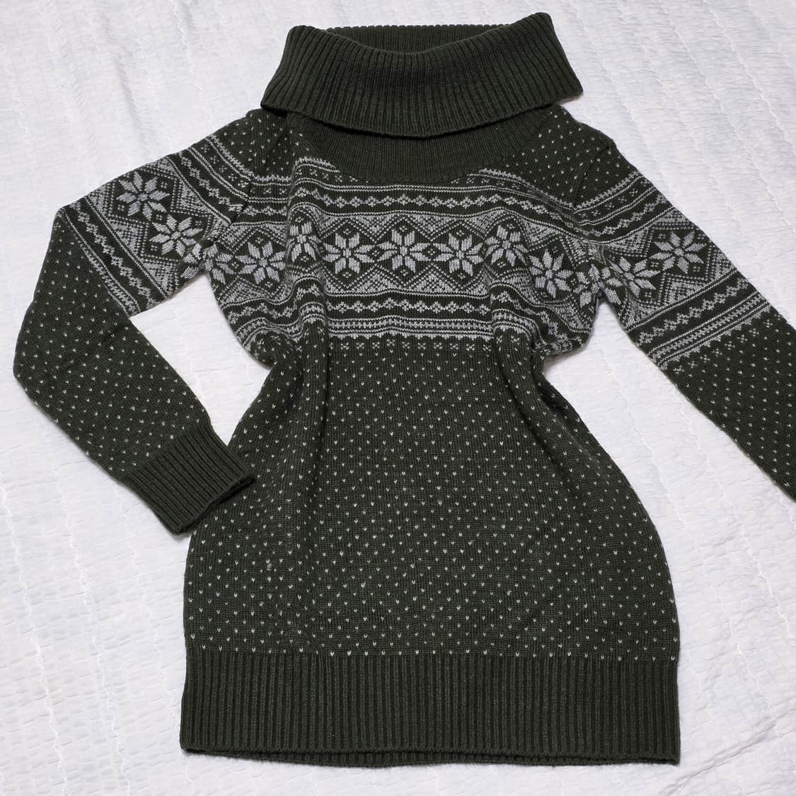 노르딕 연말 겨울 모리걸 니트스웨터 상품이미지1