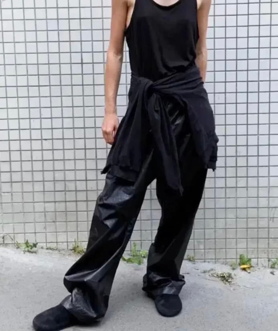 머듈 글로시 팬츠 2 사이즈 상품이미지1