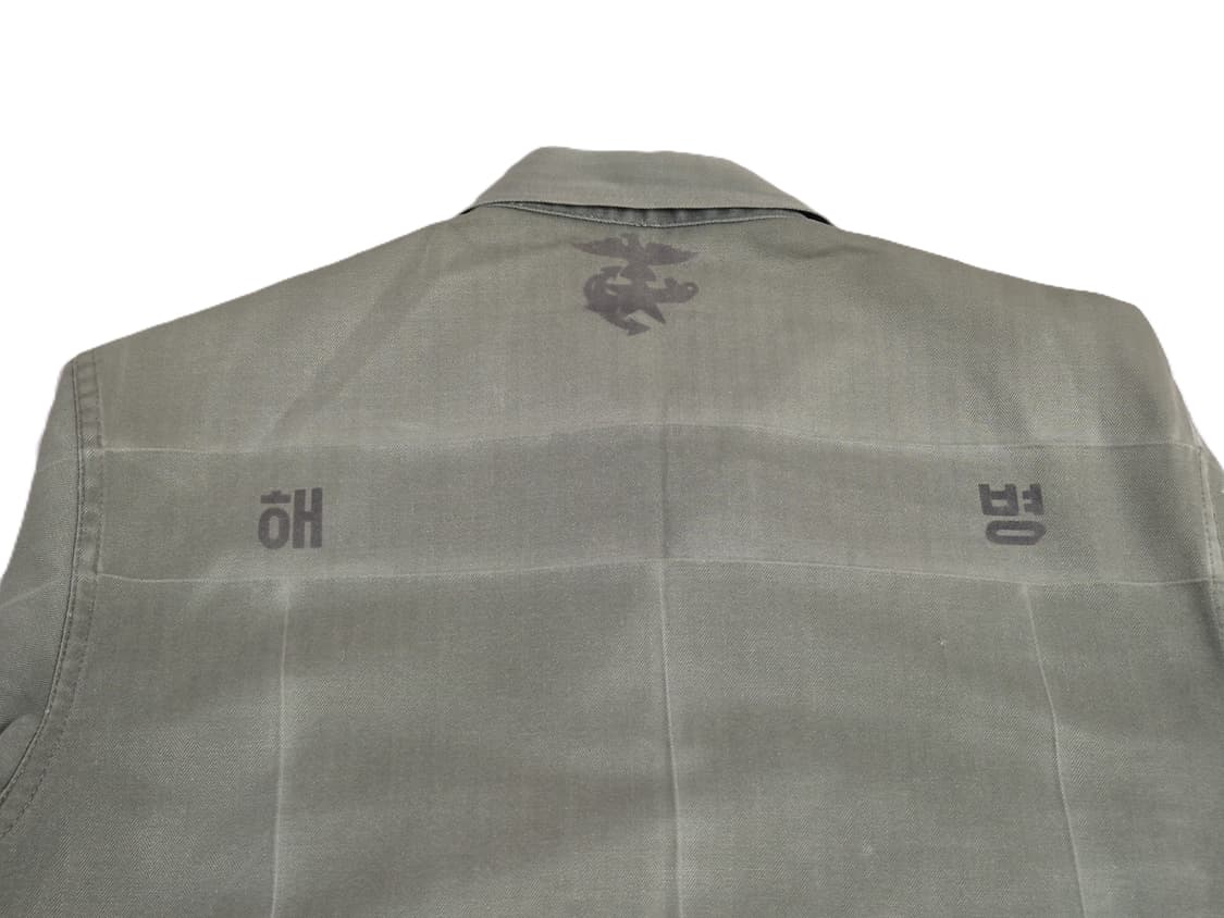 해병대 구형 병장 민무늬 전투복 상의 자켓 (L) 상품이미지6