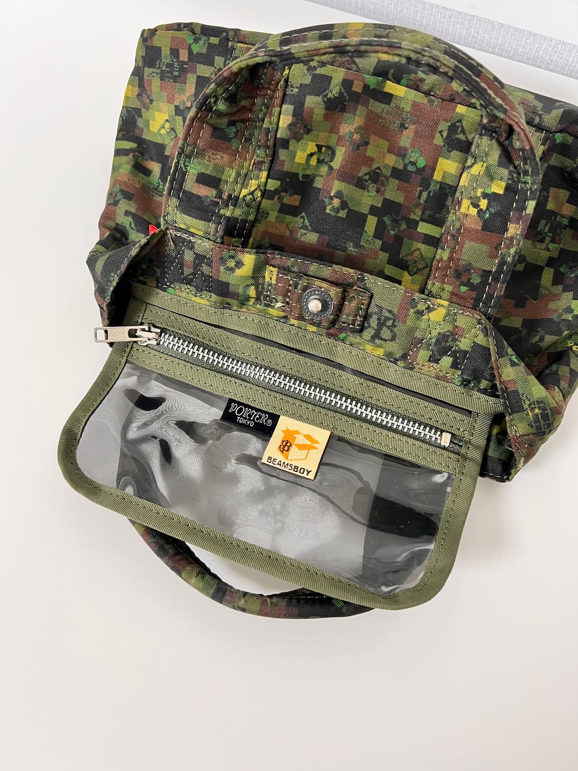 PORTERxBEAMS BOY-CAMO TOTE BAG 포터 빔즈보이 상품이미지7