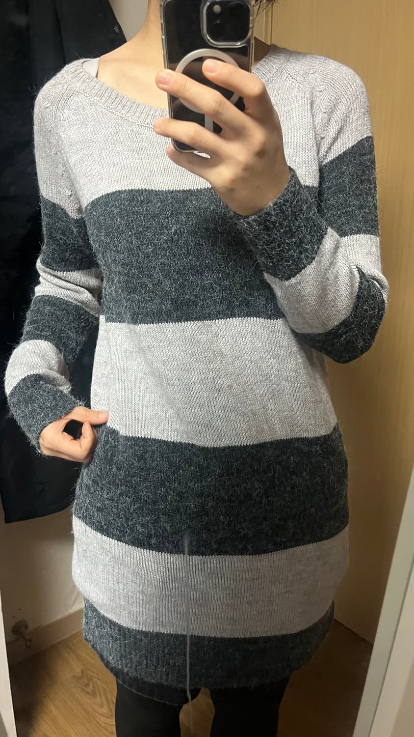 일본 빈티지 갸루 모리 y2k 니트 원피스  상품이미지2