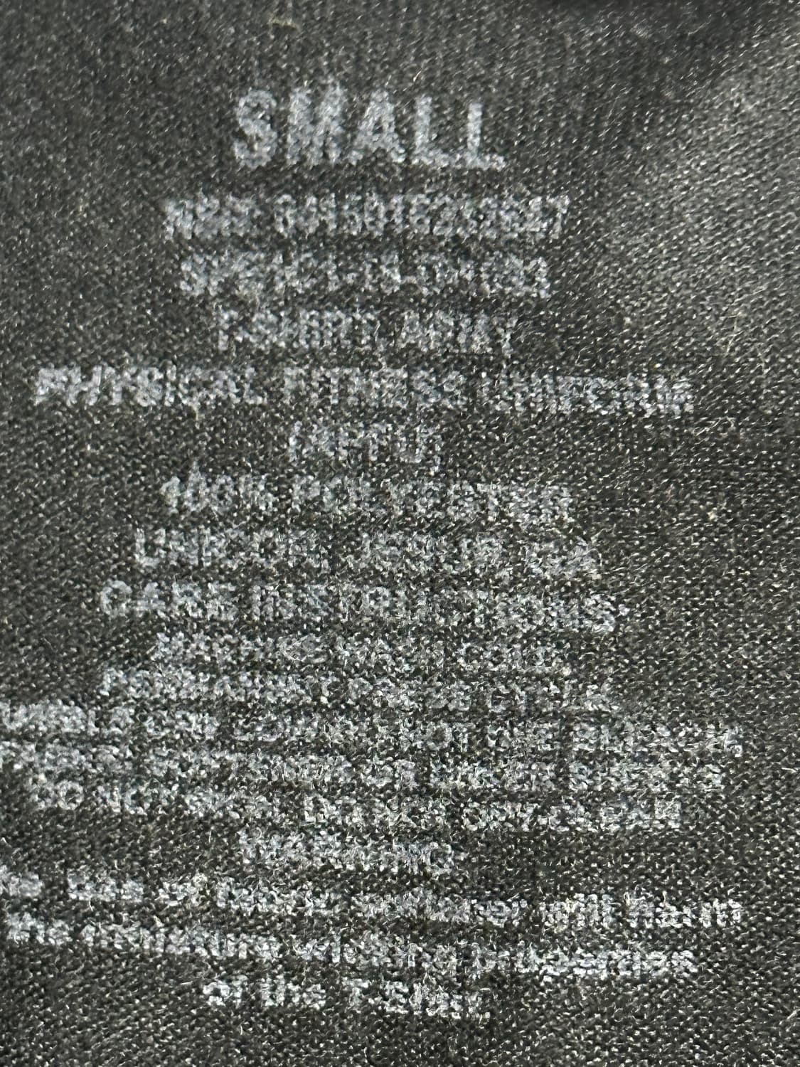 미육군 APFU 체육복 트레이닝복 긴팔 티셔츠 (S) (9) 상품이미지7