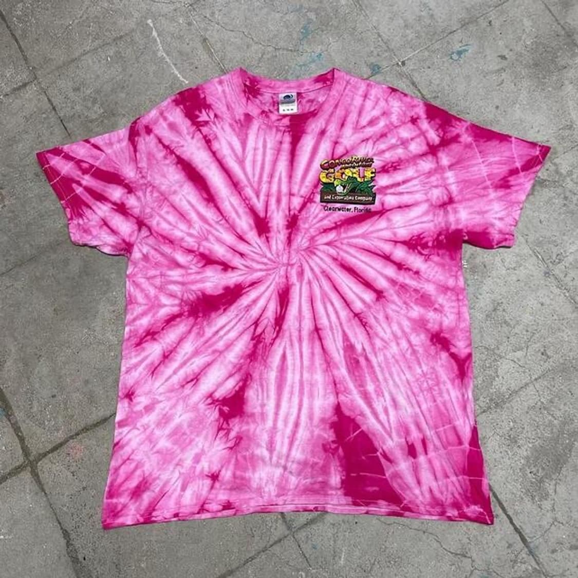 콩고 리버 어드벤쳐 타이다이 티셔츠 (XL)  상품이미지3