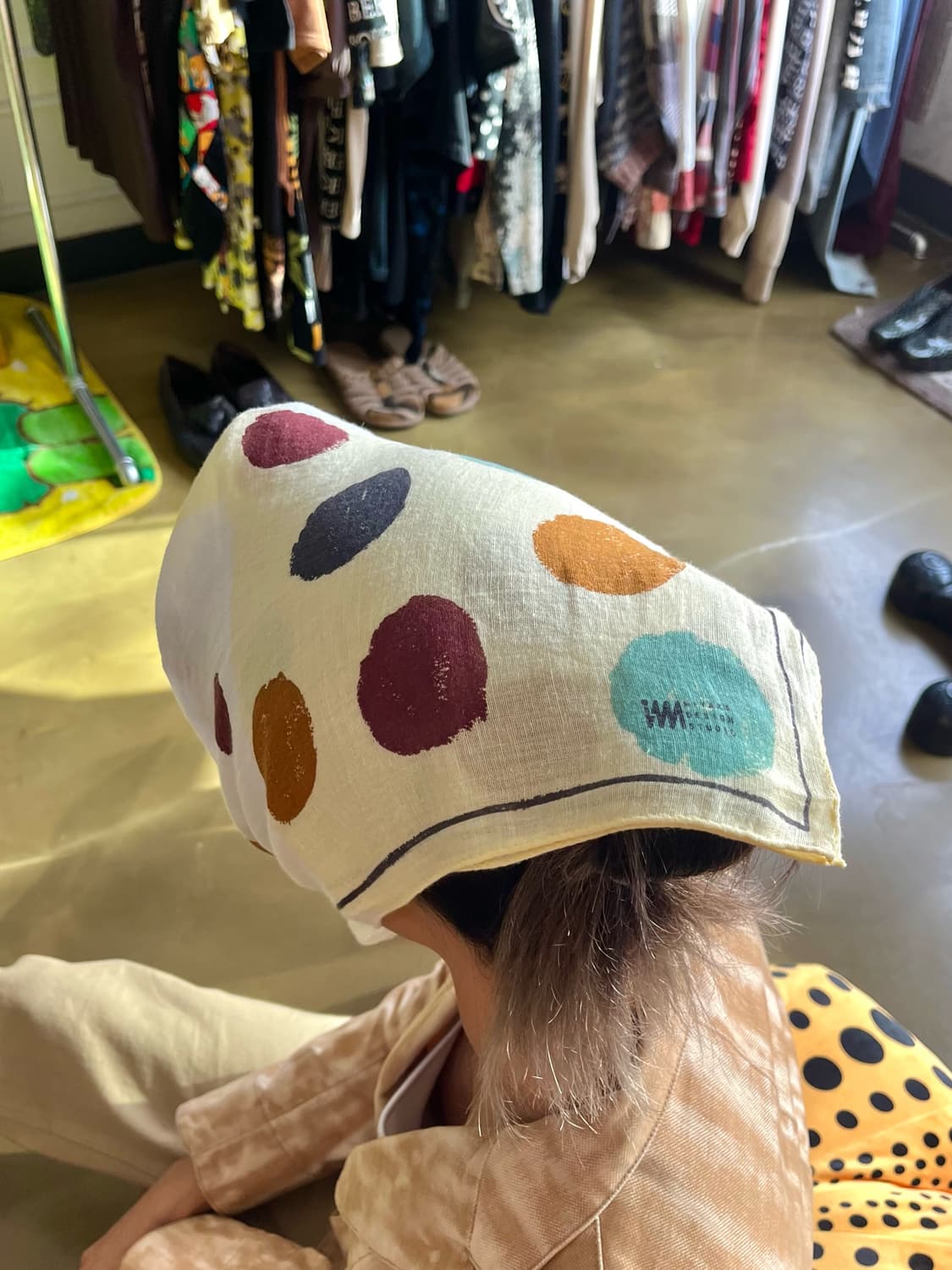 1970-80s MIYAKE DESIGN STUDIO Bandana 상품이미지3