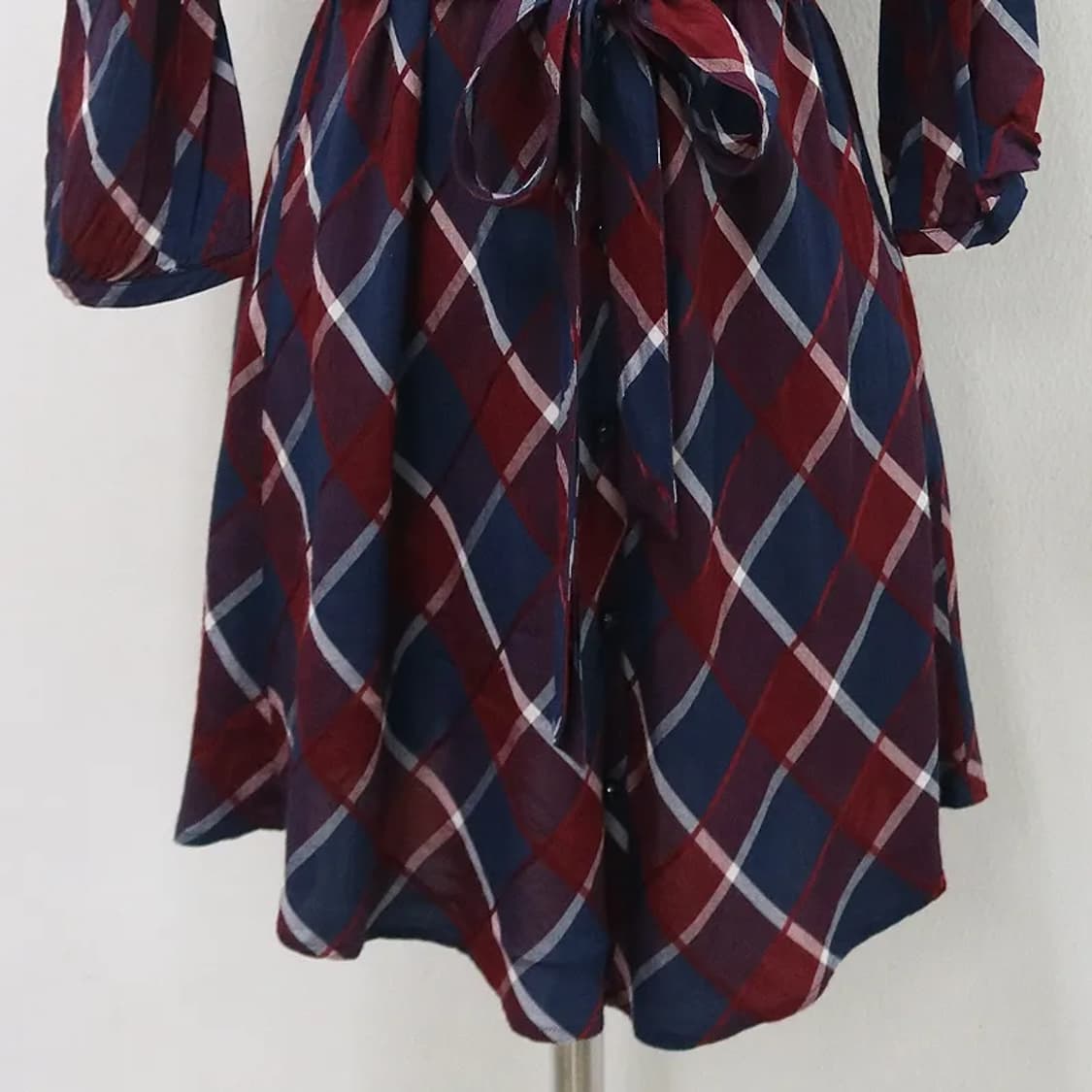 버버리 블루라벨 체크 원피스 67205 상품이미지4