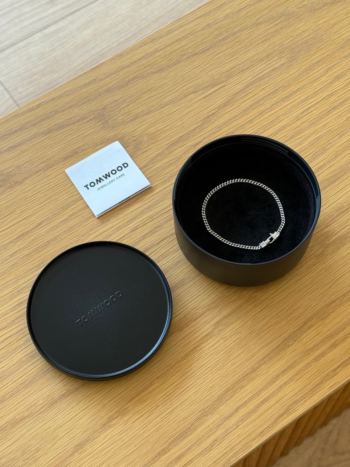 톰우드 curb bracelet m 925 silver 상품이미지1