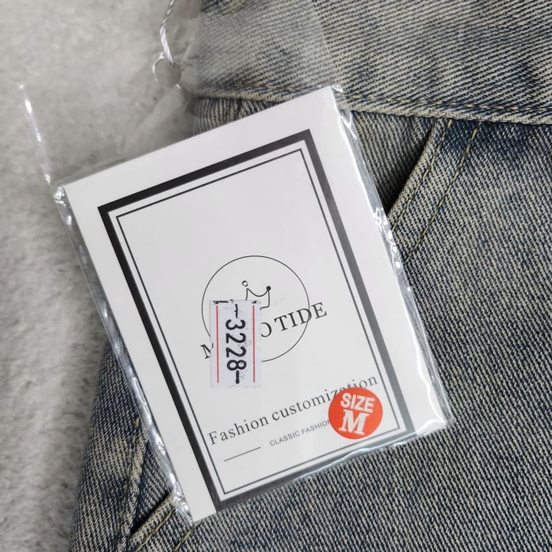 (새상품) MOMO TIDE 카고 데님팬츠 M 25 상품이미지5