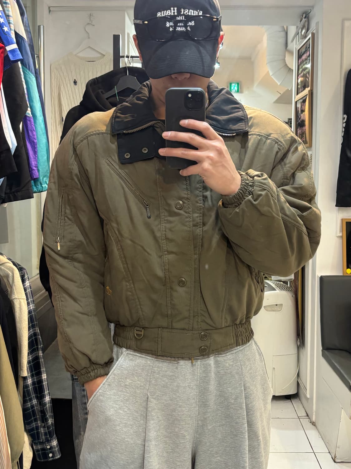 PHENIX 피닉스 90s 아카이브 올드스쿨 봄버 점퍼 자켓 L사이즈 상품이미지6