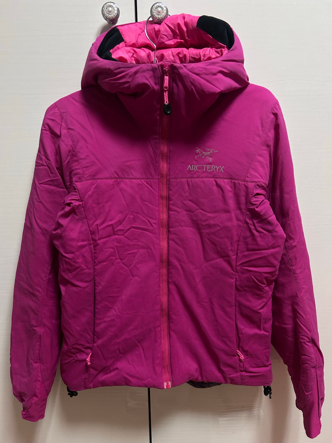 (정품) 아크테릭스 아톰 LT후디 여성 자켓 XS 핑크 상품이미지1