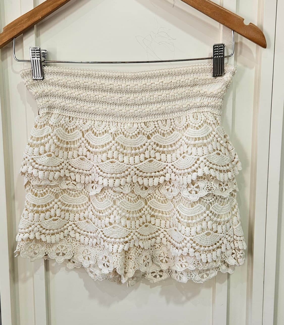 크로쉐 레이스 큐롯 팬츠 상품이미지5