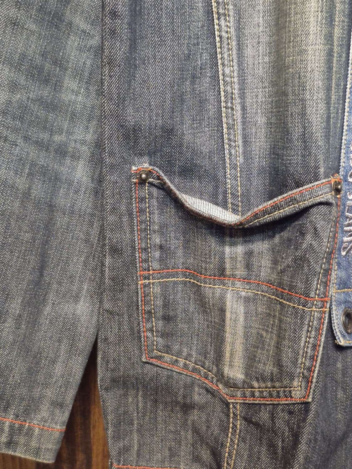 FUBU DETAIL DENIM JACKET  상품이미지5