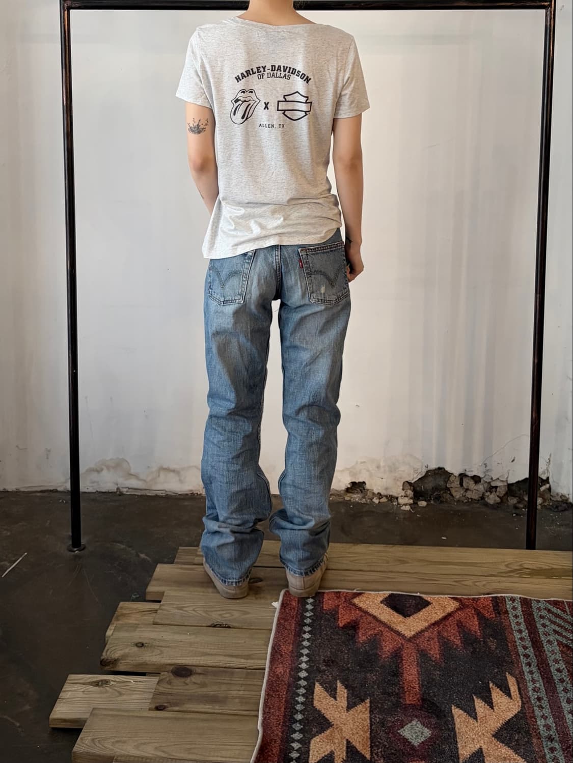     Levi’s 501 아트 리페어 스트레이트 데님 상품이미지3