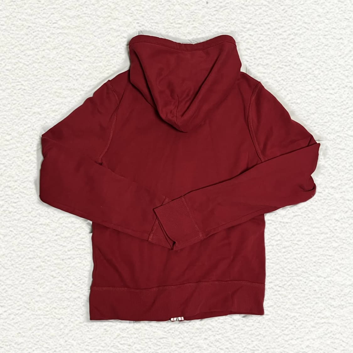 홀리스터 후드집업 M 와인색 상품이미지2