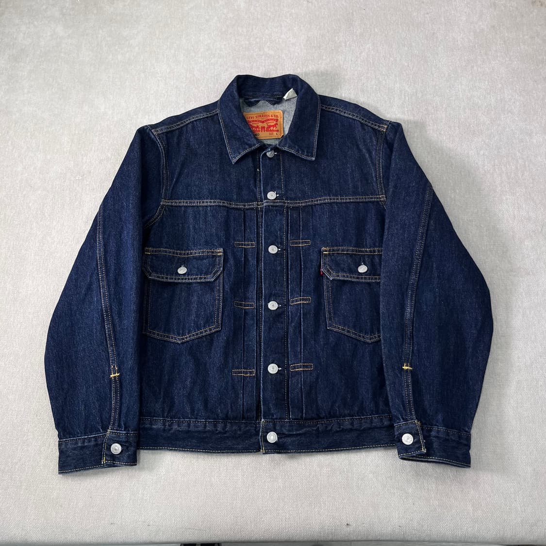 100 리바이스 타입투 타크 인디고 데님 청자켓 상품이미지1