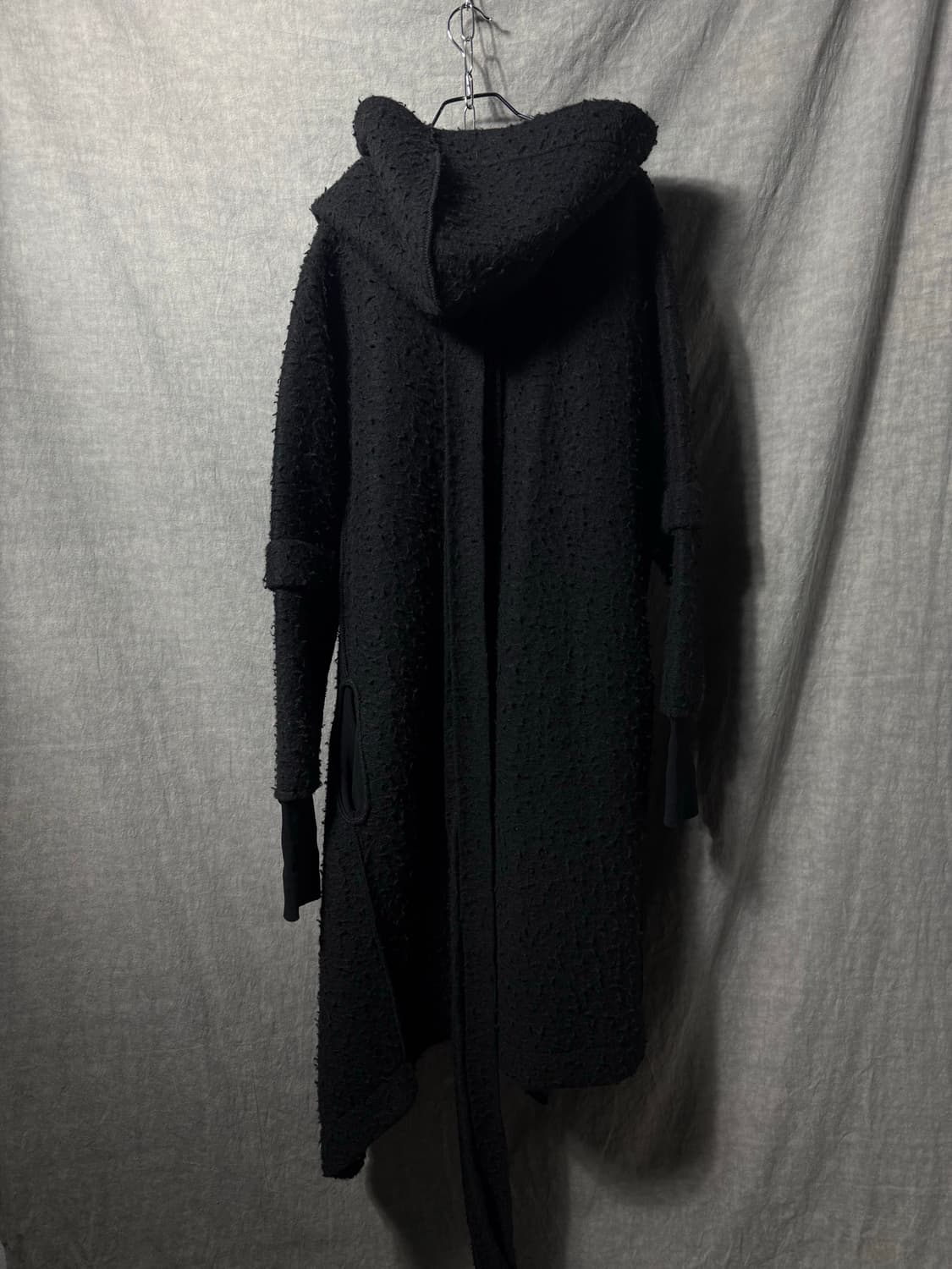 La Haine Inside Us Hooded Draped Coat   상품이미지7