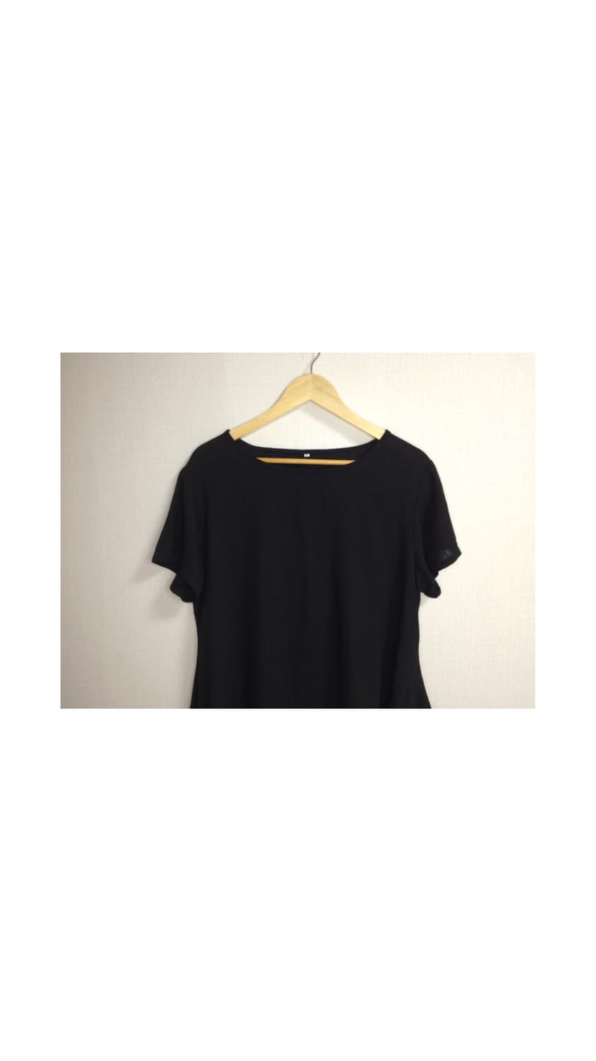 빈티지 에스닉 블랙 반팔 원피스 상품이미지2