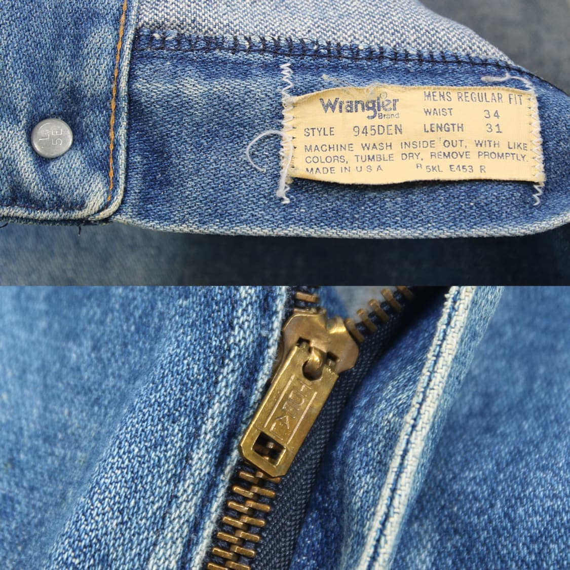 (착용컷) 80's Wrangler 945DEN 부츠컷 진 (32) 상품이미지5