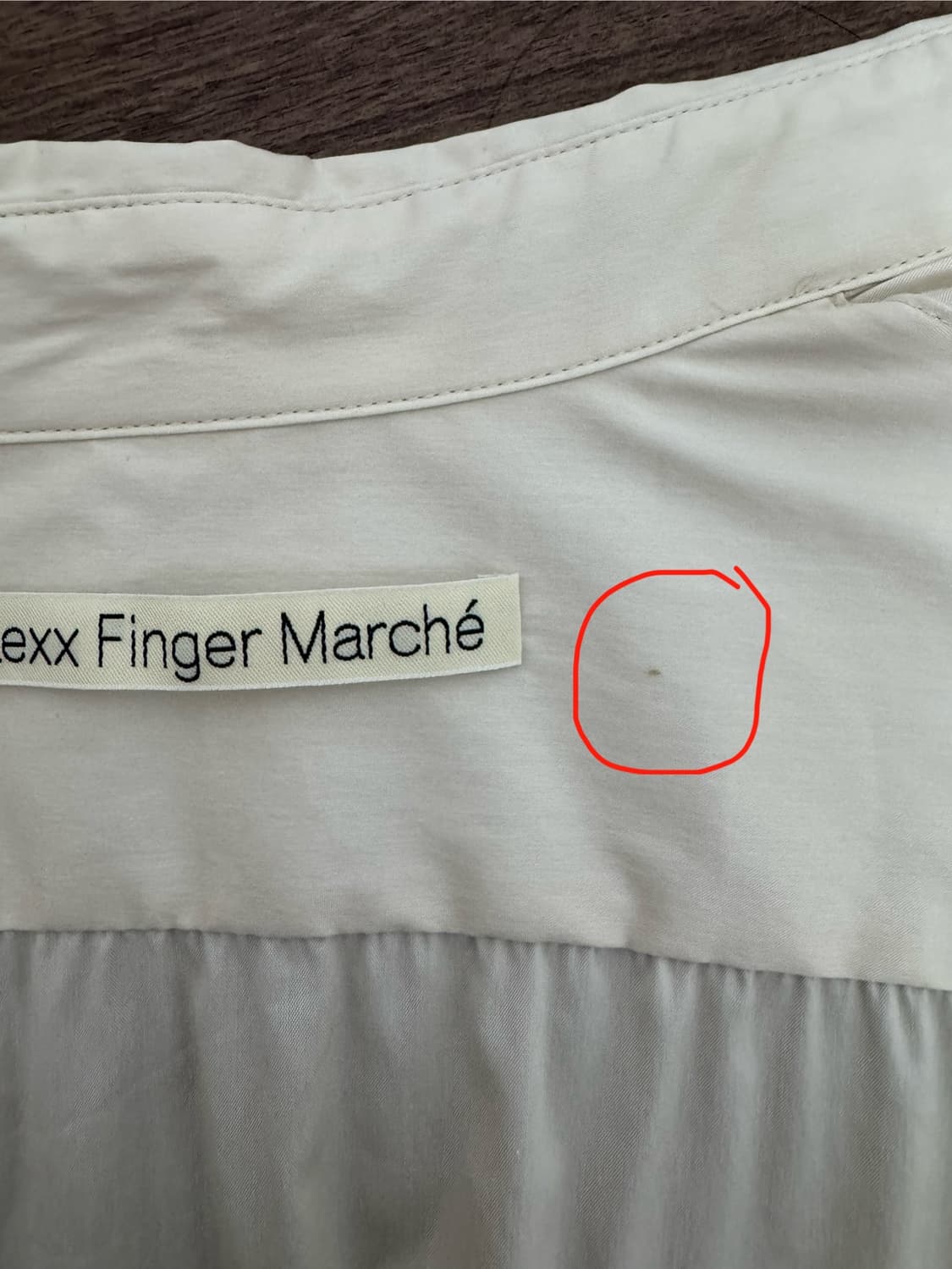 lfm poplin over shirt 렉스핑거마르쉐 셔츠 상품이미지10