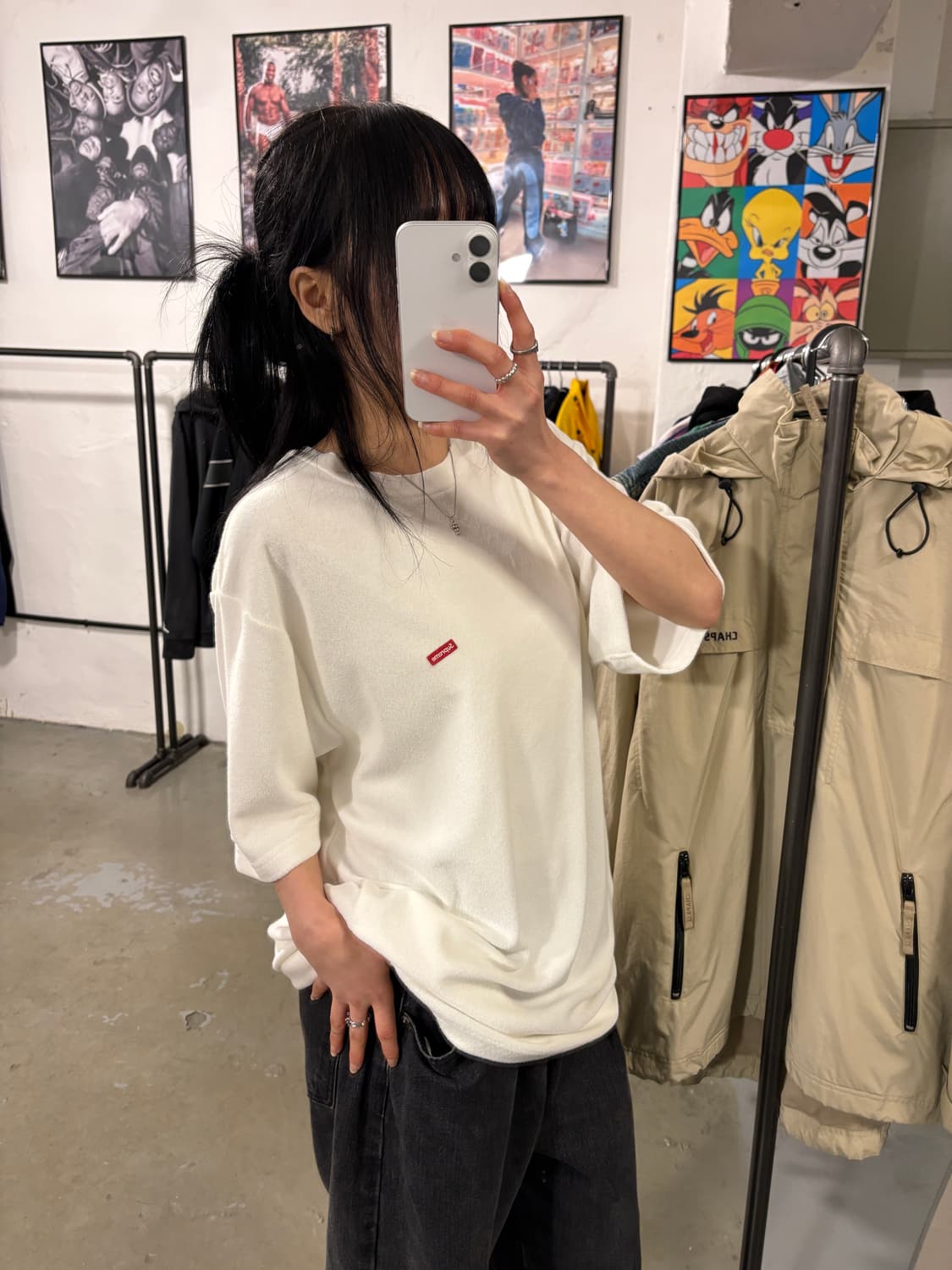 슈프림 타월 반팔 상품이미지2