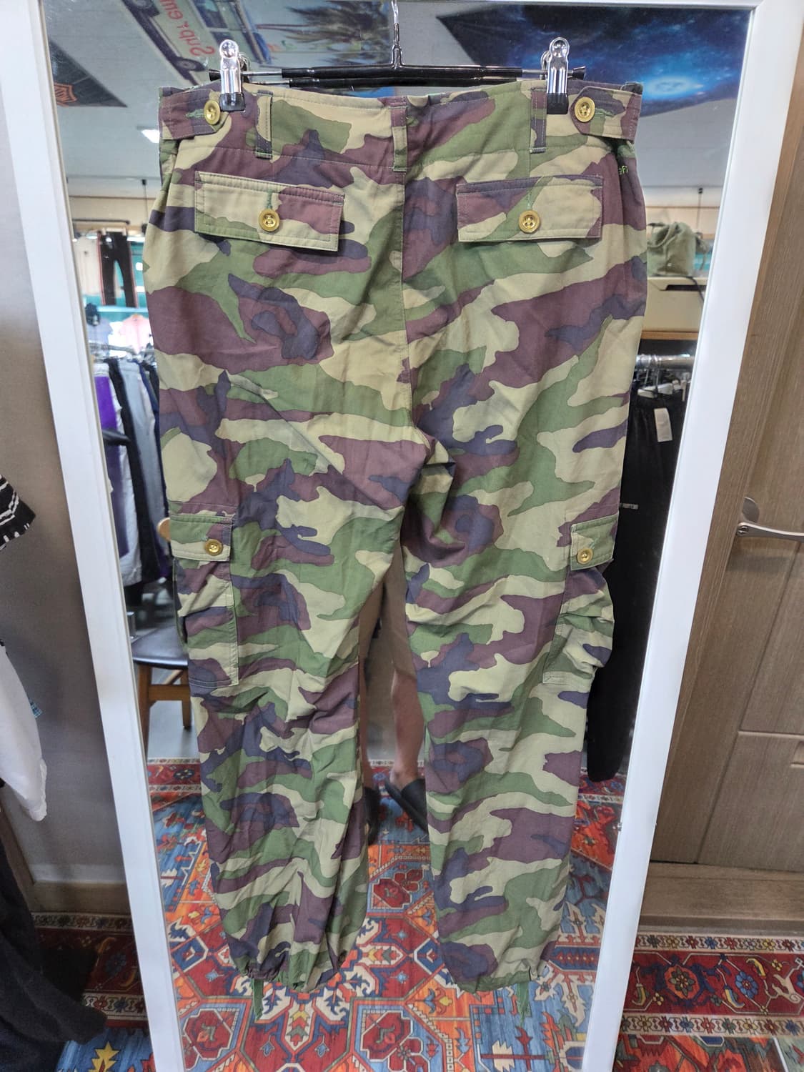 나이키 올드스쿨 나이키핏 카모 카고 스트링팬츠 L 상품이미지2