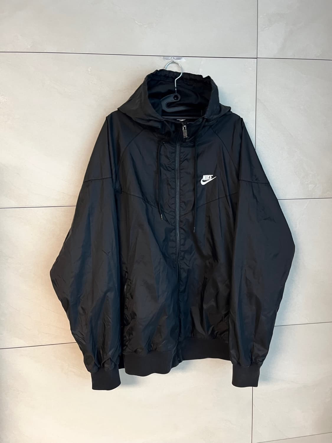 나이키 윈드브레이커 바람막이 블랙 [2XL] 상품이미지2