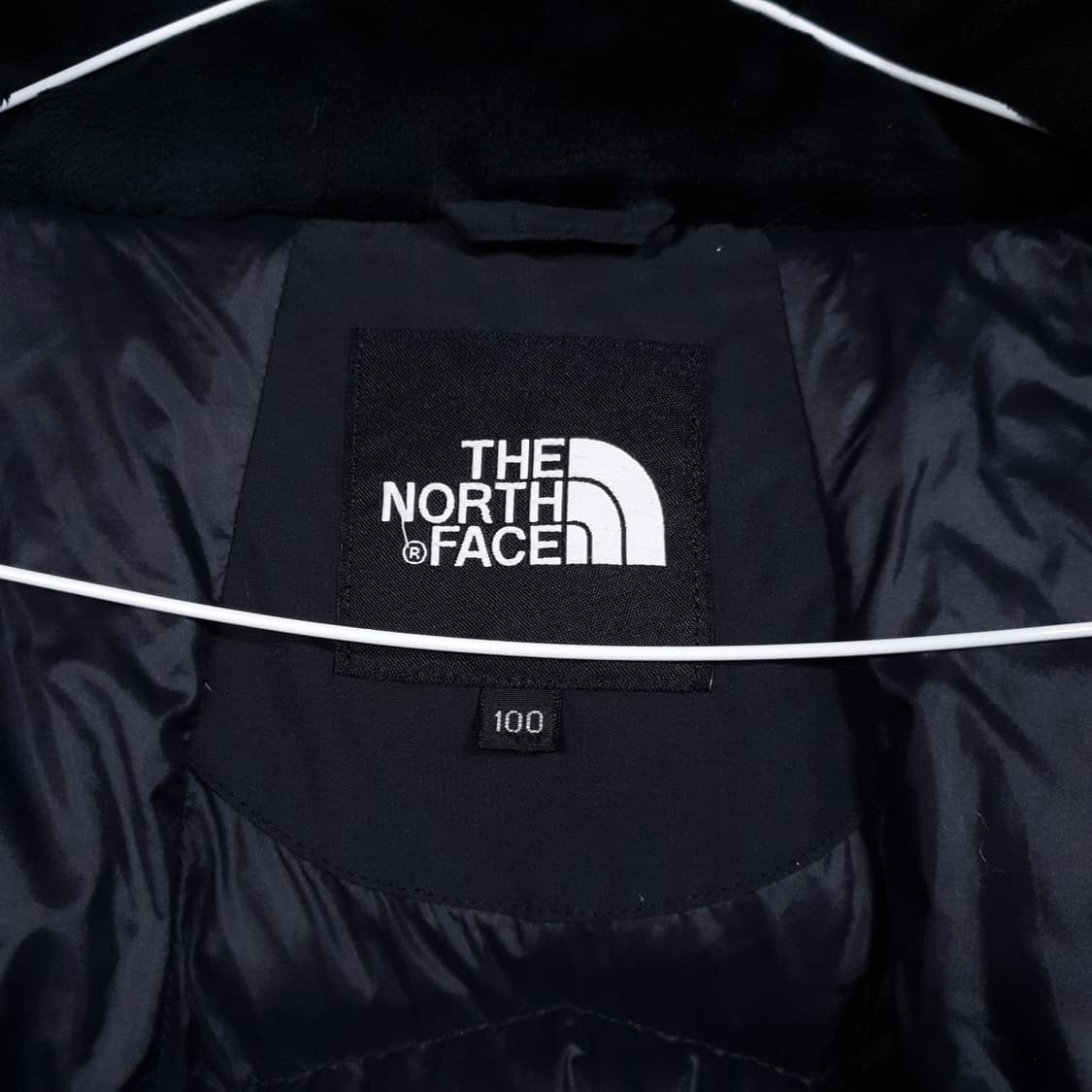 100 (L) 노스페이스 포카라 덕다운 패딩 점퍼 자켓 블랙 상품이미지6