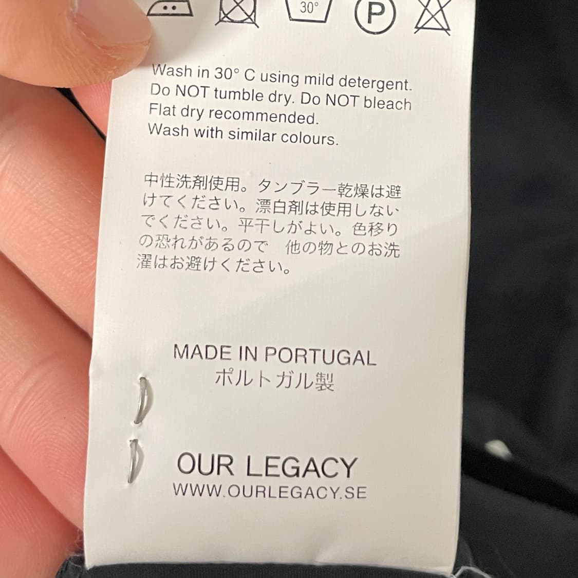 아워레가시 블랙 포켓 셔츠 (on.722)   상품이미지7