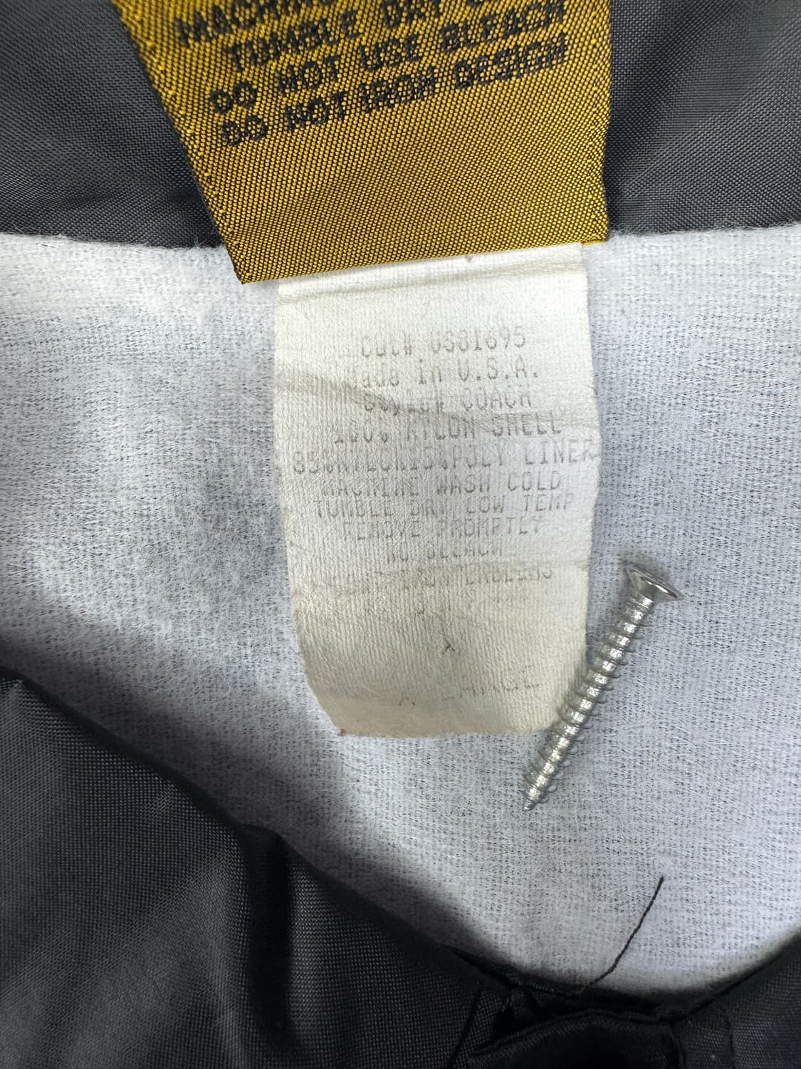 빈티지 90s SMP skateboard 코치자켓 XL 상품이미지4