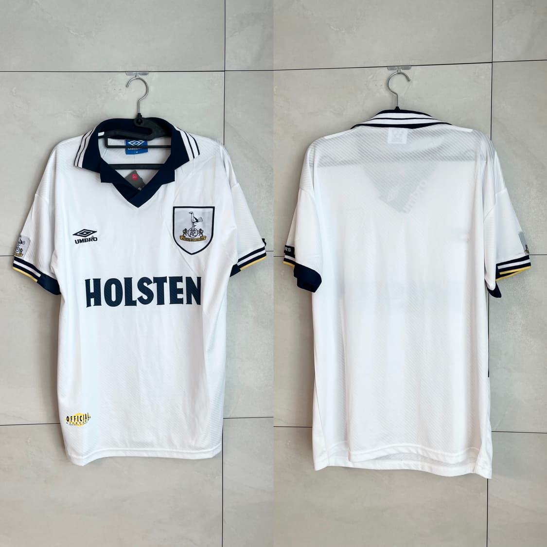 새상품 91-93 엄브로x토트넘 홋스퍼 레트로 유니폼 [M]  상품이미지8