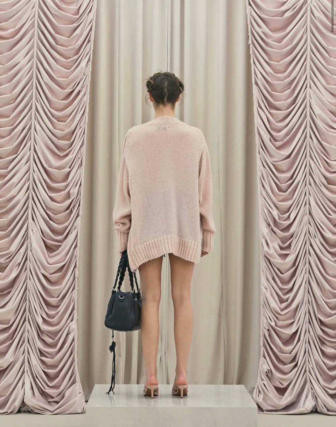 쓰리타임즈 loose peanut cardigan 상품이미지2