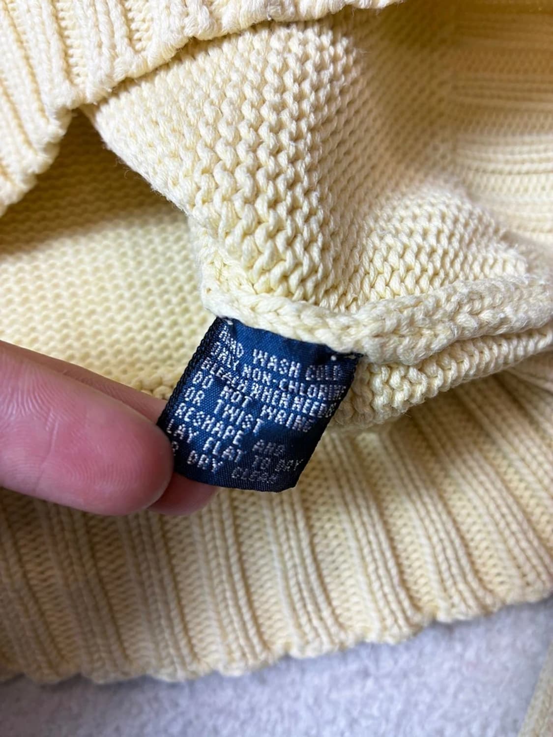 폴로 랄프로렌 00's 헤비코튼 니트 PN7759 상품이미지8