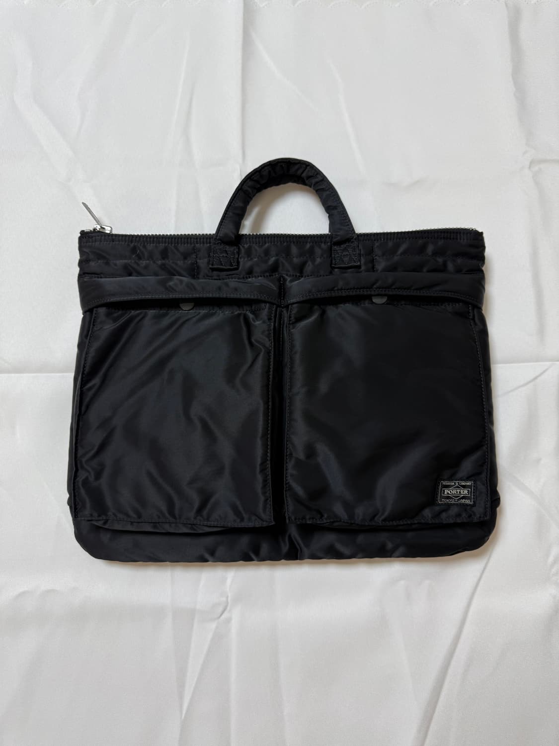 (초미품) PORTER 포터 탱커 숏 헬멧백 S 블랙 서류가방 상품이미지1