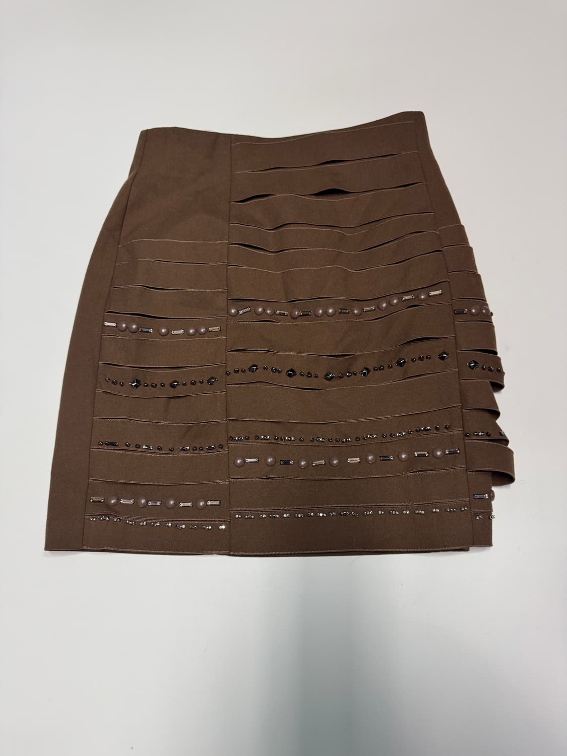 여성 한섬 마인 Mine 보석 웨스턴 빈티지 스커트 치마 상품이미지1