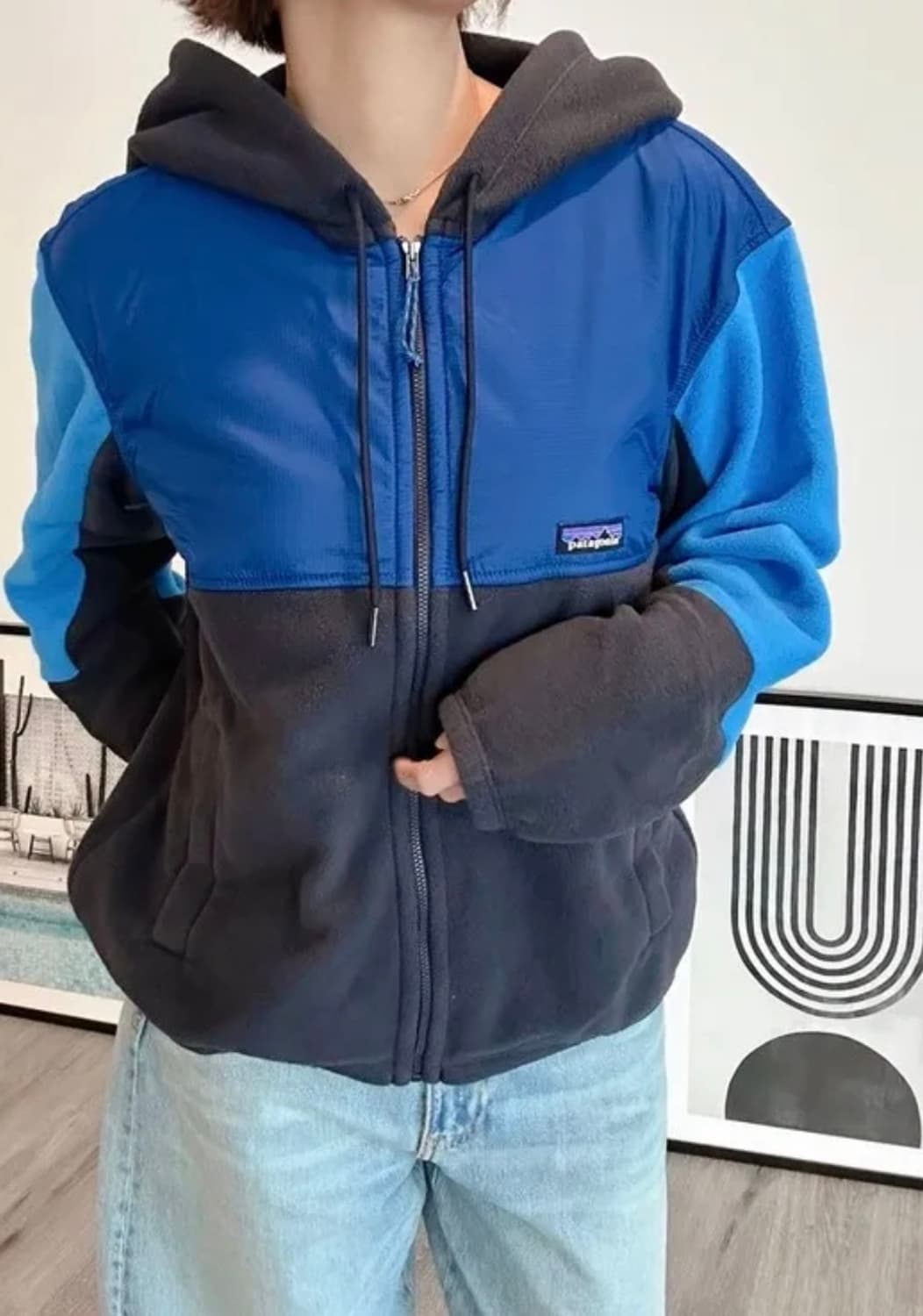 파타고니아 마이크로디니 플리스 후드집업 재킷 상품이미지8