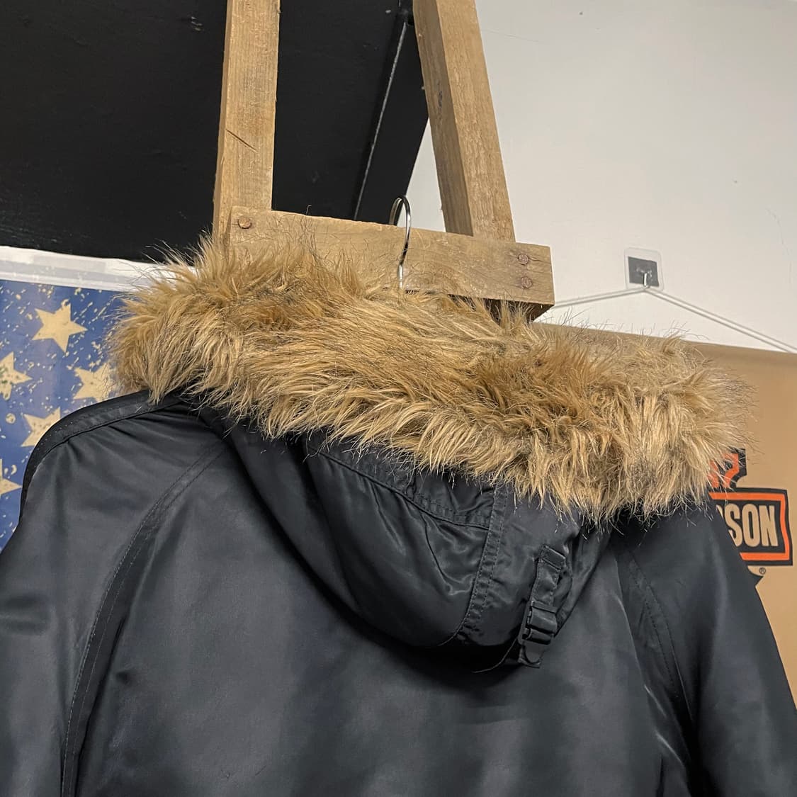 알파 인더스트리 N3B 퍼 후드 야상 자켓 밀리터리 오리지널 상품이미지4