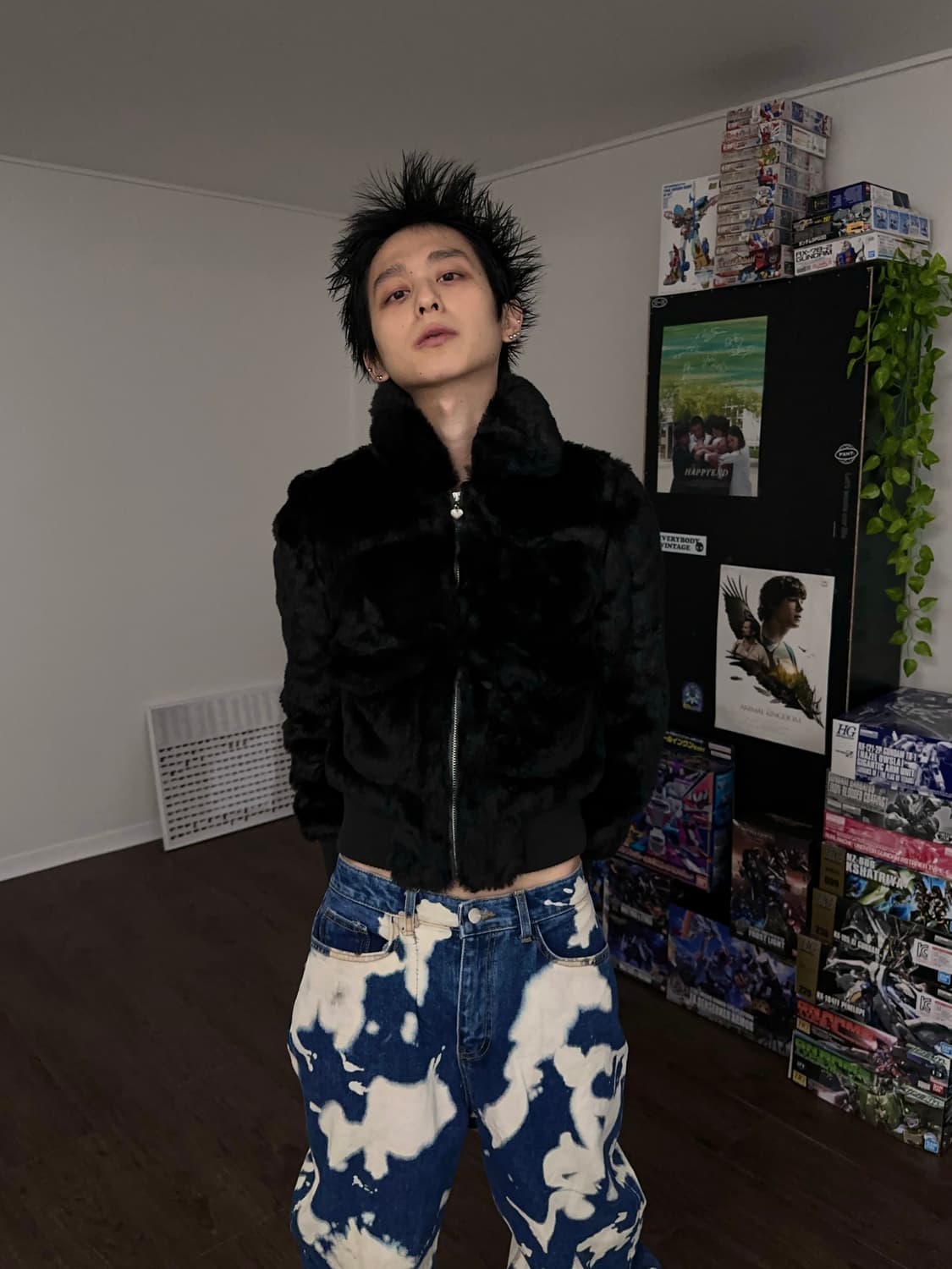 Tommy Girl 크롭 퍼 자켓 상품이미지4