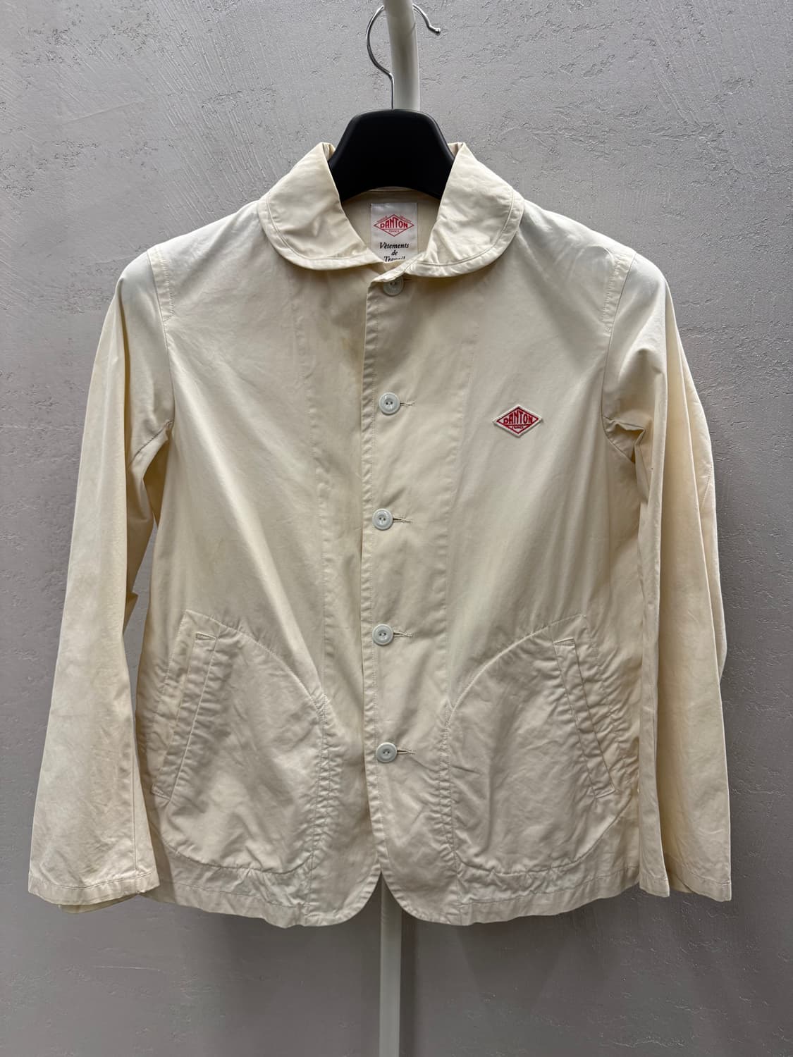 DANTON 단톤 워크 자켓 아이보리 상품이미지2