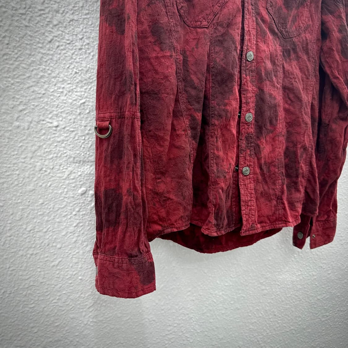 In the attic bleach burgundy jacket 상품이미지2