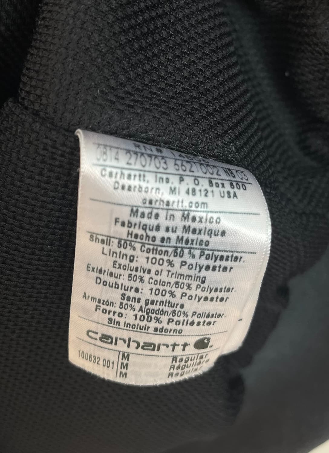 칼하트 미드웨이트 후드집업 [M] 상품이미지5