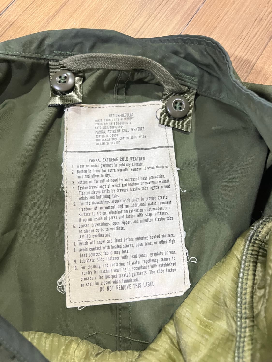 개파카 m65 70s 상품이미지3