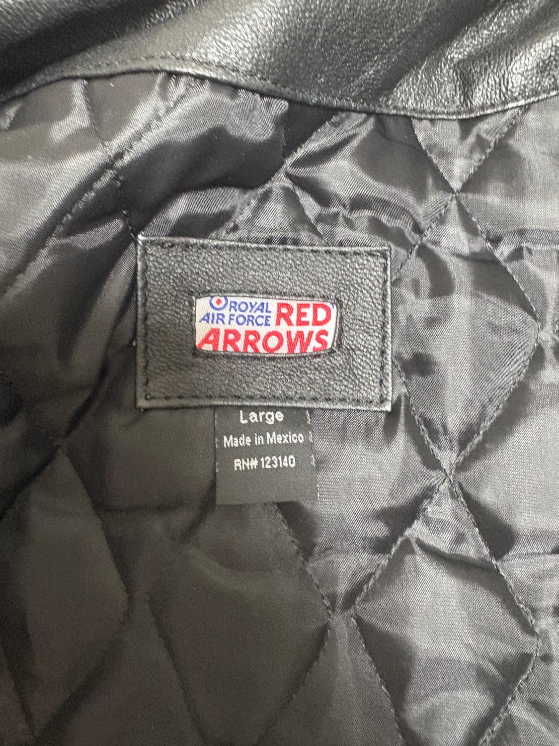 영국 공군 파일럿 레더 자켓(기념품, 복각) 상품이미지9