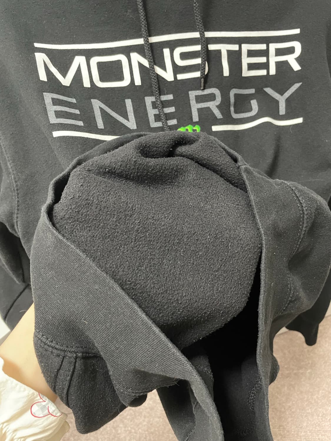 몬스터에너지 기모 후드티 M 상품이미지4
