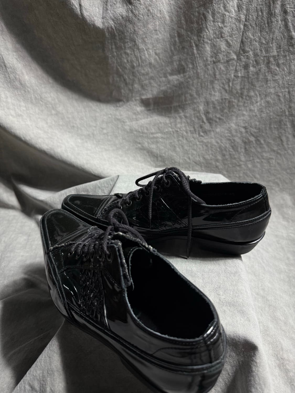 5361 pour les hommes Glossy Enamel Shoes 상품이미지7