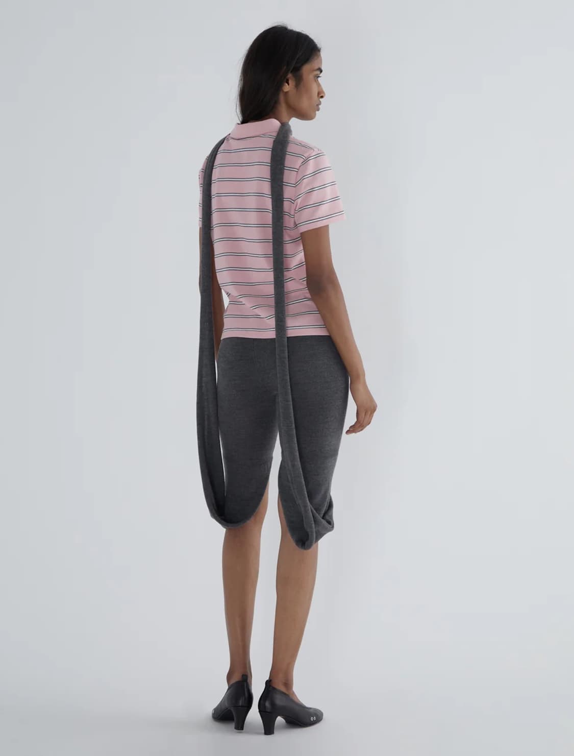 [XS]팔로마울 Julieta 스트라이프 폴로티/핑크 상품이미지6