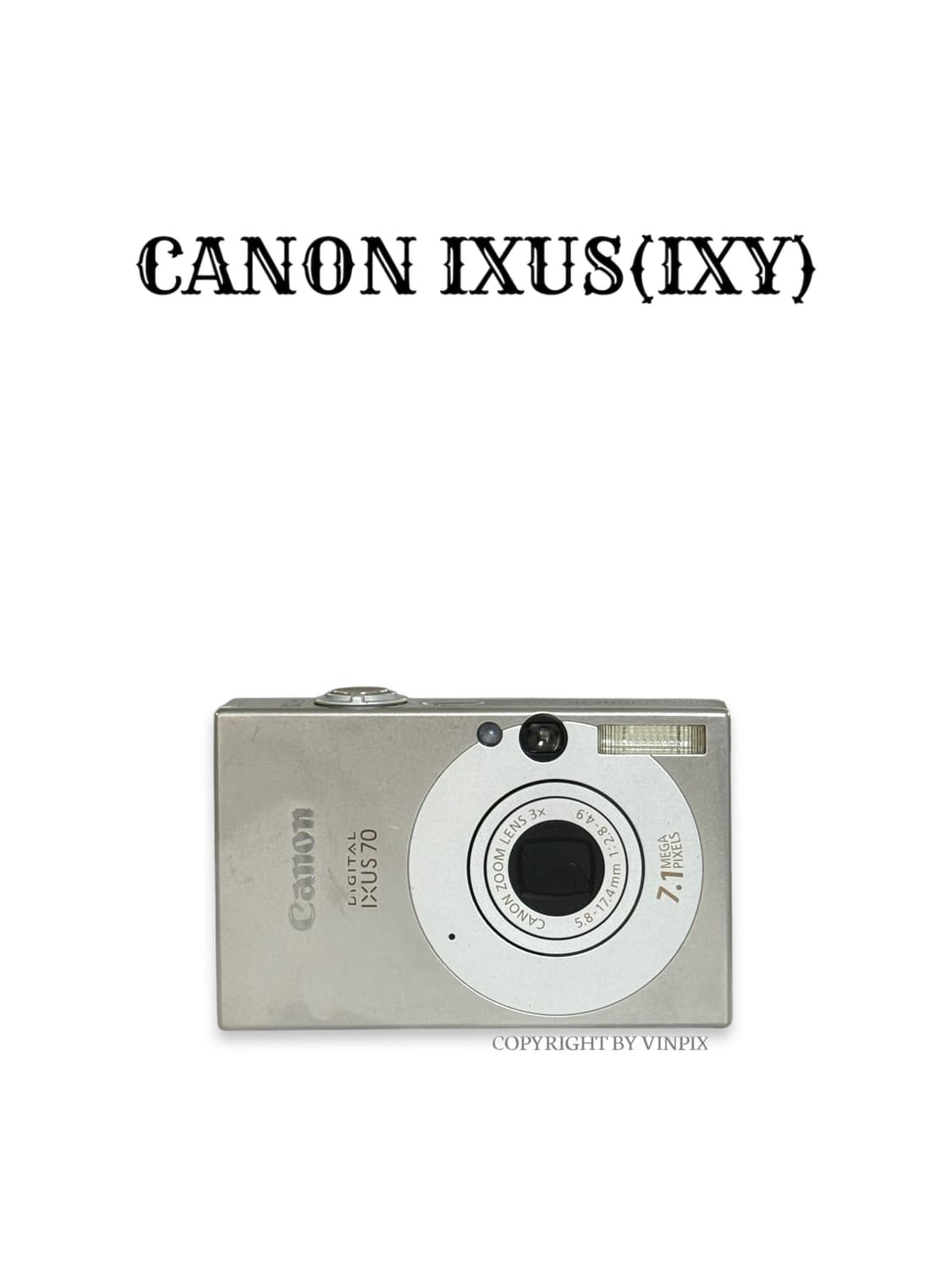 캐논 익서스 70(ixus 70) 디지털 카메라 디카 상품이미지1
