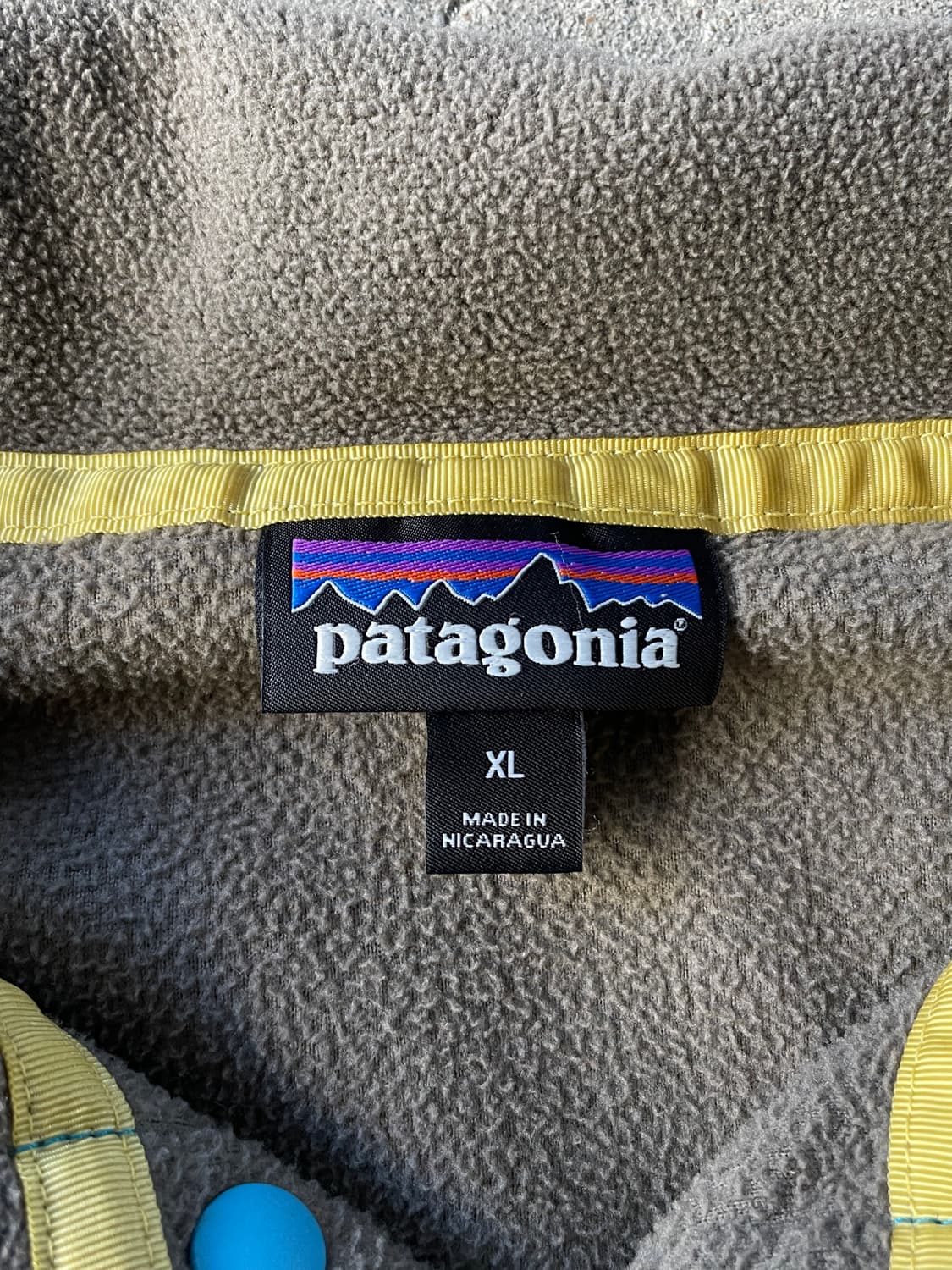 Patagonia Micro D Brown&Sky Blue Fleece  상품이미지9