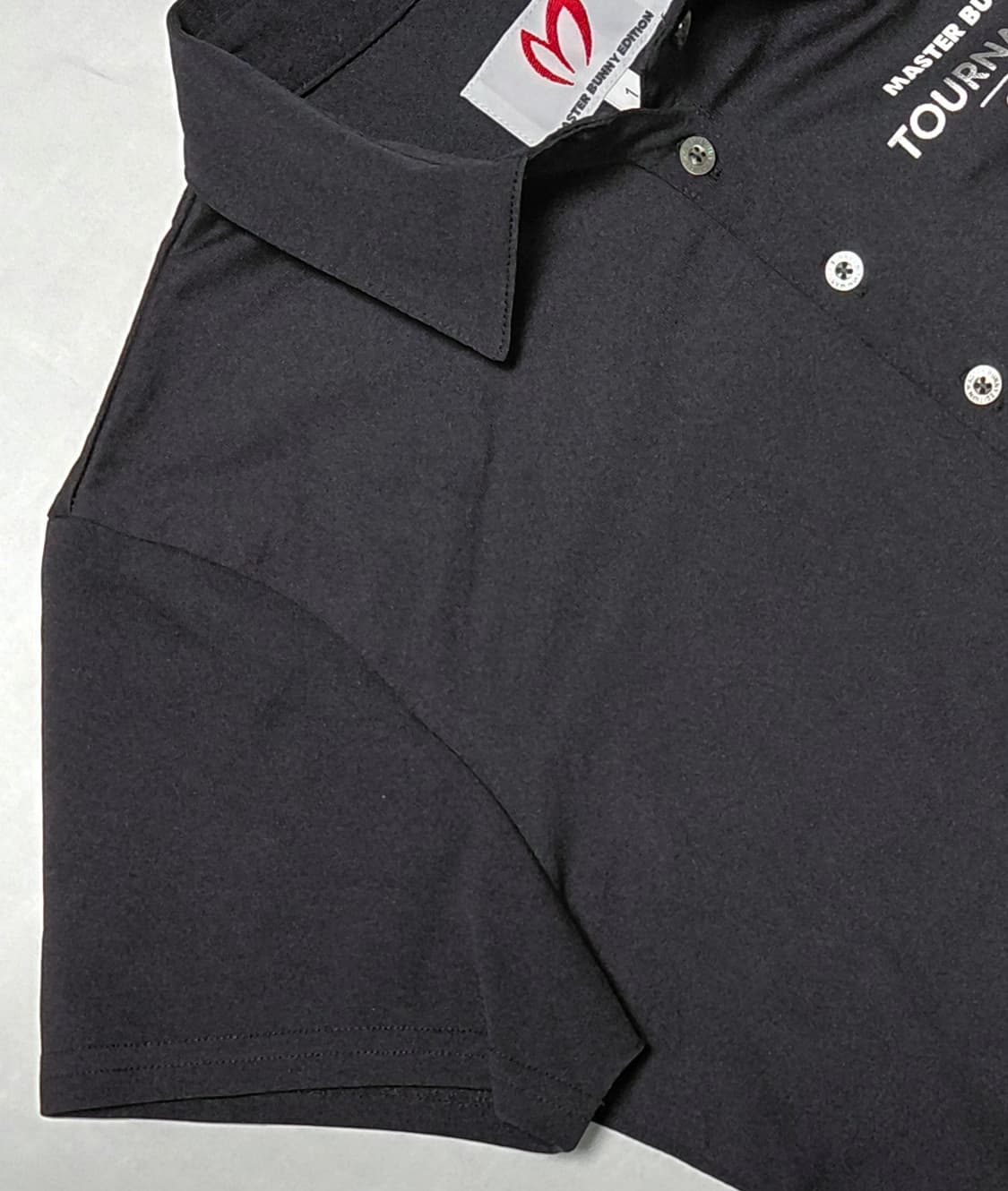 [정품/1] 마스터바니 에디션 22시즌 토너먼트 로고 기능성 골프 반팔 상품이미지2