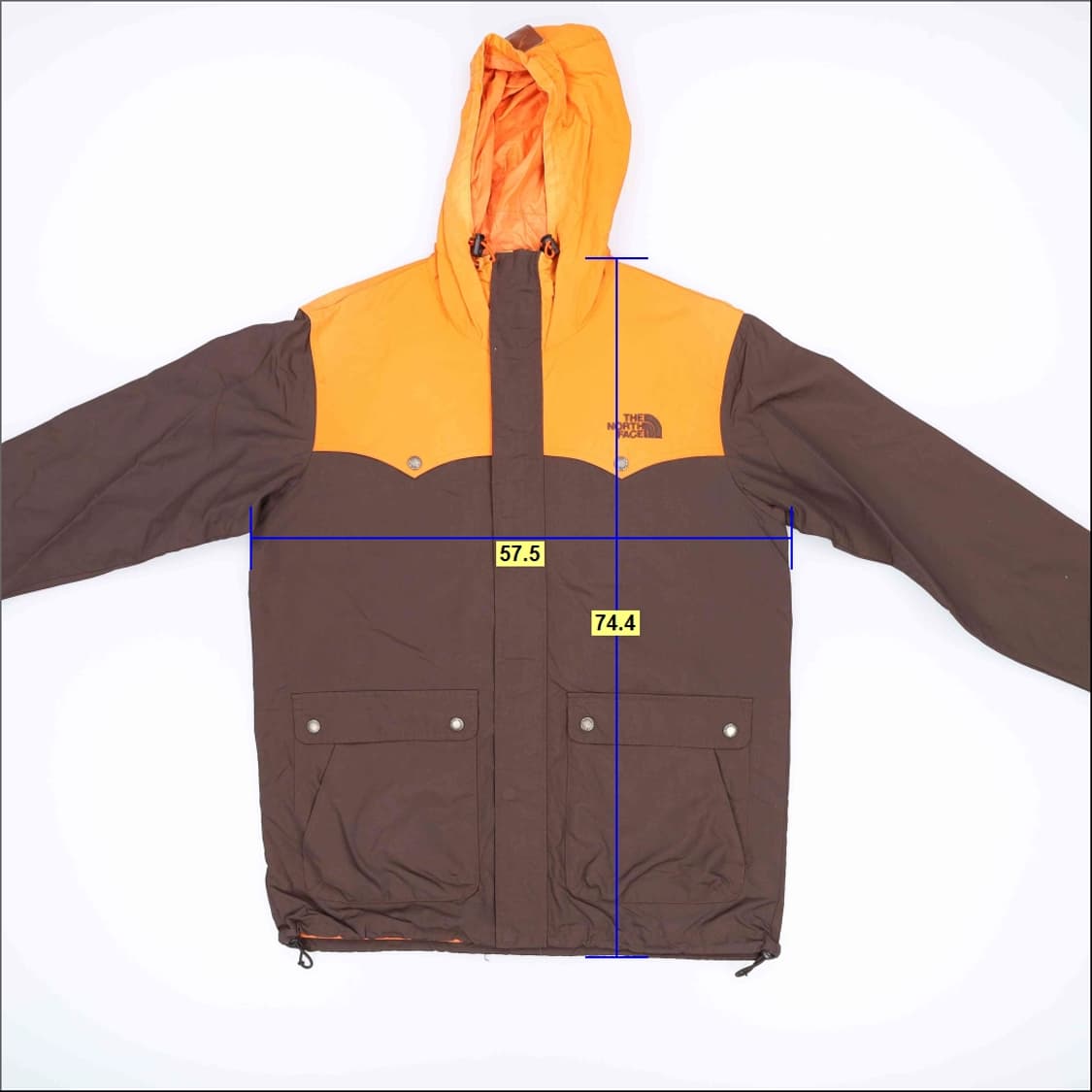 [105] 노스페이스 배색 등산복 바람막이 자켓 1222H2 상품이미지7