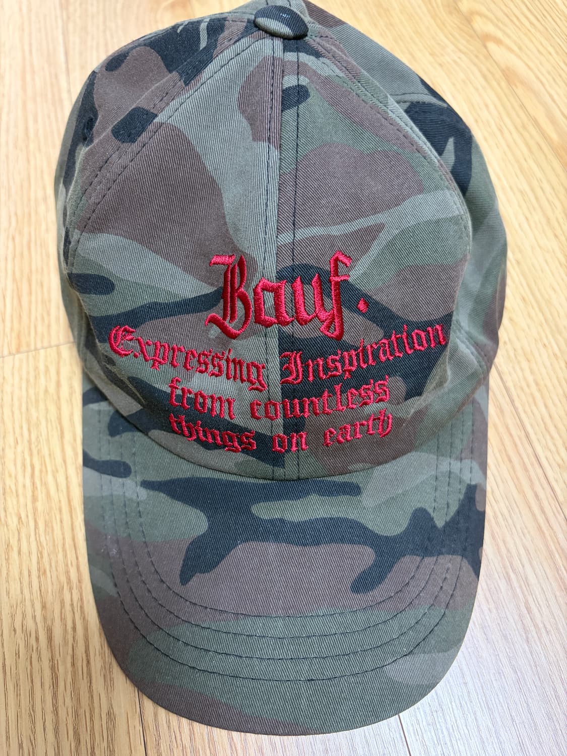 바우프 카모 볼캡 상품이미지2