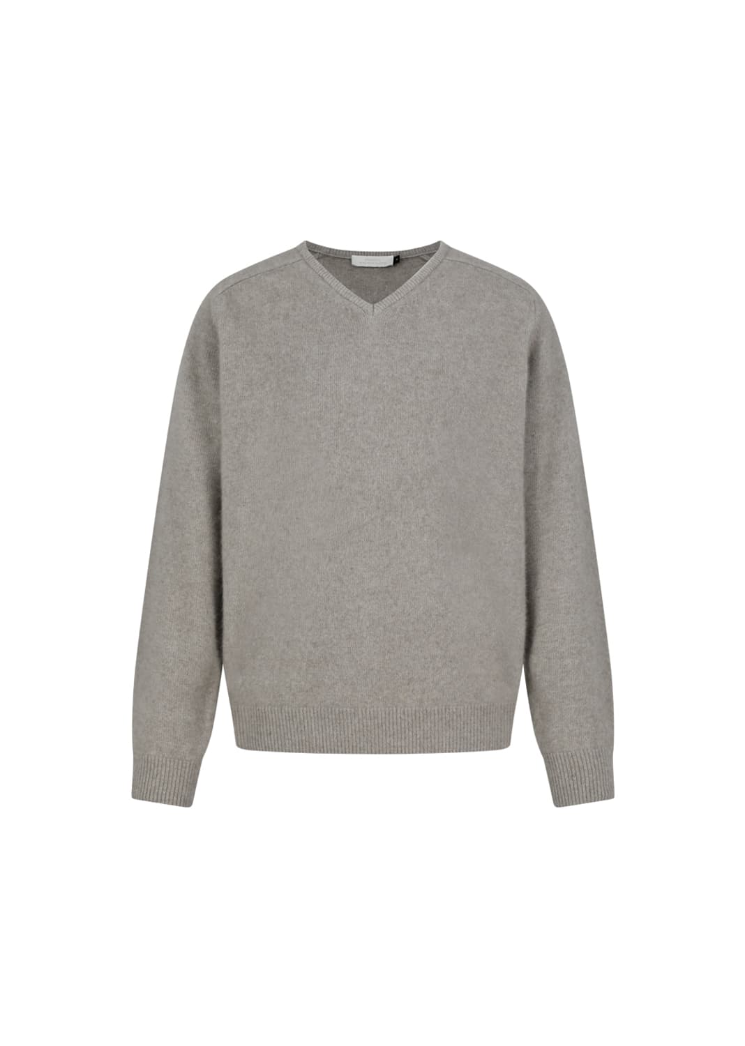 (S) 아모멘토 라쿤 브이넥 니트 배이지 상품이미지1